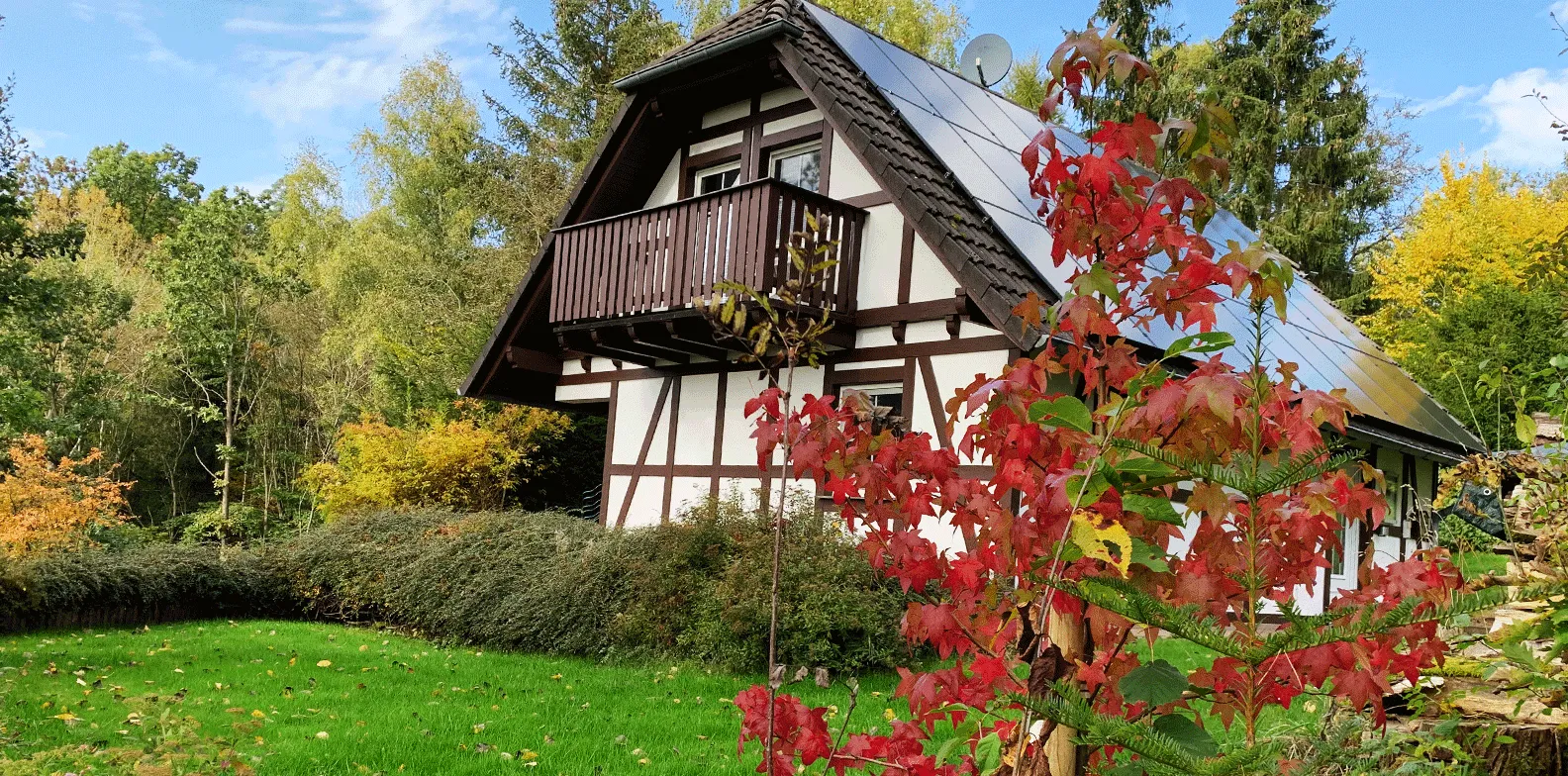 Garten der Ferienvilla