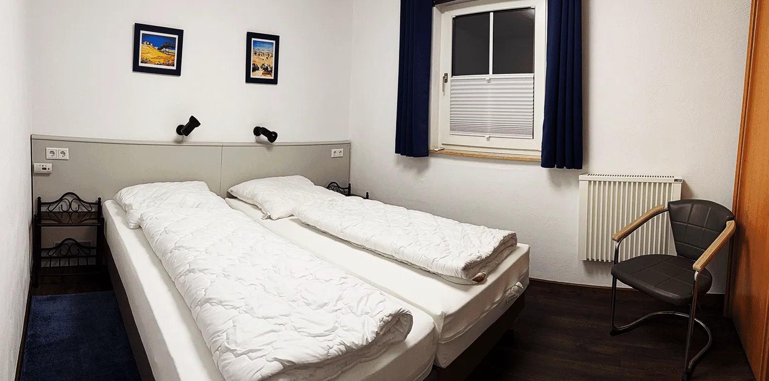 Schlafzimmer im Erdgeschoss